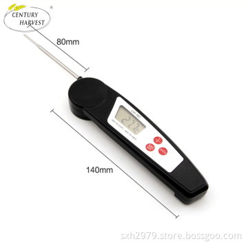 Digital Probe Thermometer Foldable Probe thermometer for Food Meat BBQ Grill Cooking
